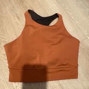 Varley Rust and Black Women's Top